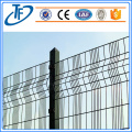 2018 powder coated green welded wire mesh fence