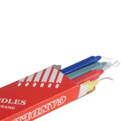 Wax candle making machine candle