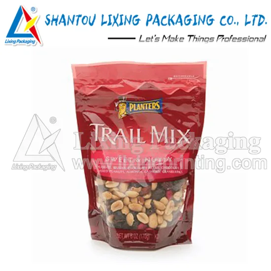 LIXING PACKAGING custom printed snack food packaging bags supplies