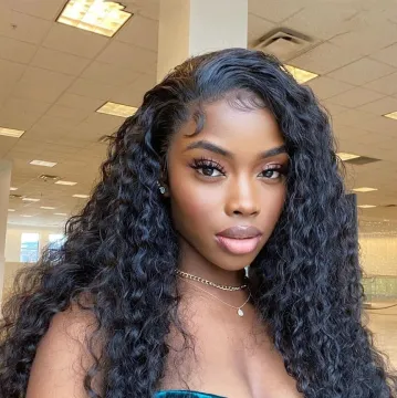 Top quality free lace wig samples,weaves and wigs,40 inch curly deep wave full lace human hair wig