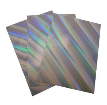 holograph metalic board