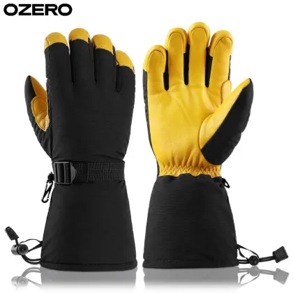Custom Insulation OZERO Snow Racing Motorbike Gloves
