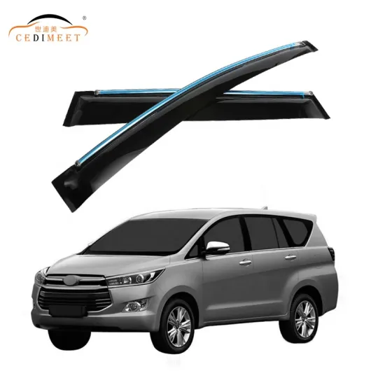 Factory Wholesale Acrylic Car Wind Visor Sun Guard for Innova 2016