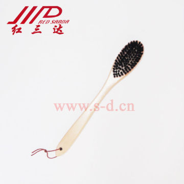 long handle wood lint brush