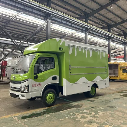 Fuel Powered Mobile Pork Skewer Food Truck