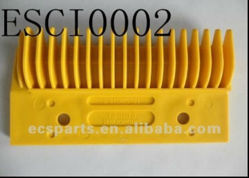 Escalator Spare Hitachi H2200124 Yellow Plastic Comb Plate