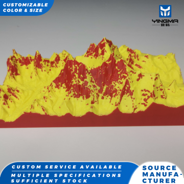 3D Printed Terrain Landform Sand Table Model