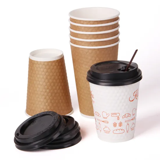 Logo Printed Biodegradable Cardboard Cups