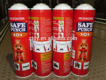 Portable 500ml Portable Fire Extinguisher Can tin box
