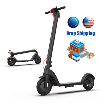 Electric Scooter with Dual Motors, 48V Battery: M5 HX 9 X7 E-Wheel Adult Kick Foot Scooter