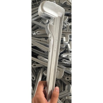Cast aluminum car wrench