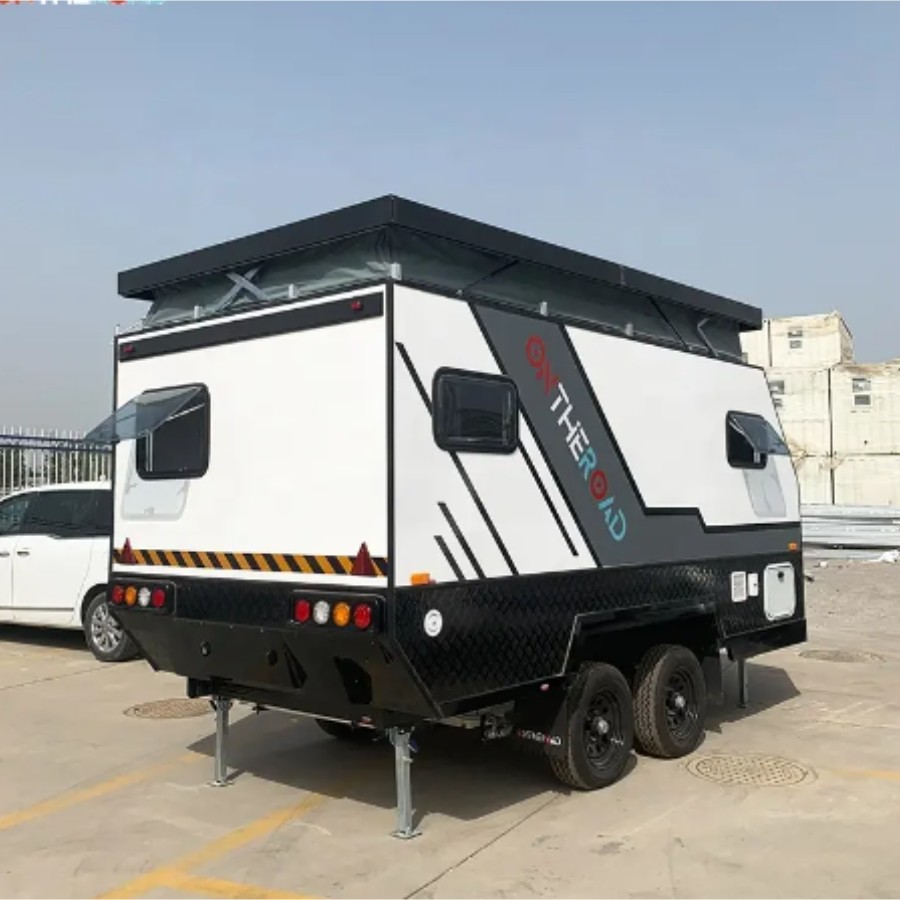 Small Off Road Teardrop Caravan Camping Trailer