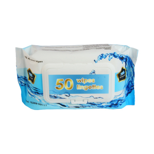 Muti-use Antibacterial Disinfectant Alcohol Wipes