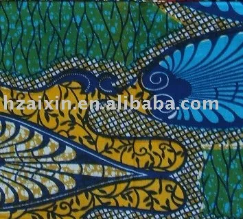 Veritable African wax fabric Real Wax Fabric