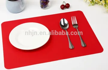 2015 best and newest design silicon placemat