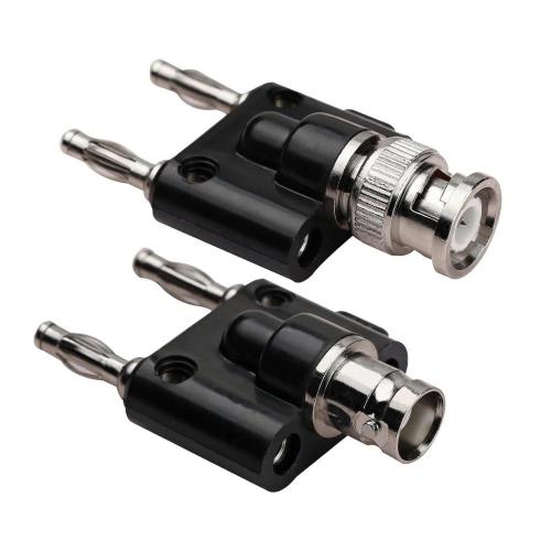 BNC Male/Female to Dual 4mm Banana Plug