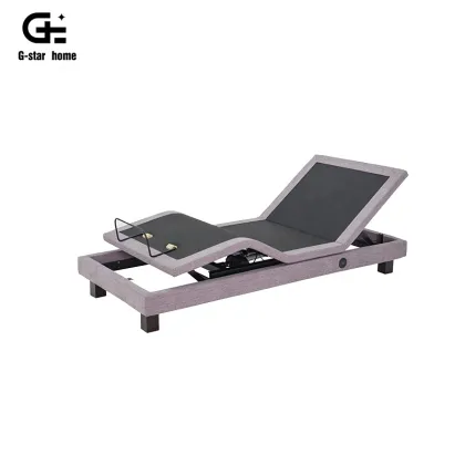 Luxury Electric Adjustable Bed with Massage for Elderly