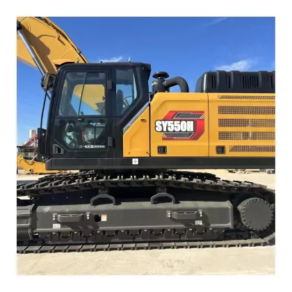 Famous Brand 55 Ton Hydraulic Crawler Excavator SY550H for Earth Moving