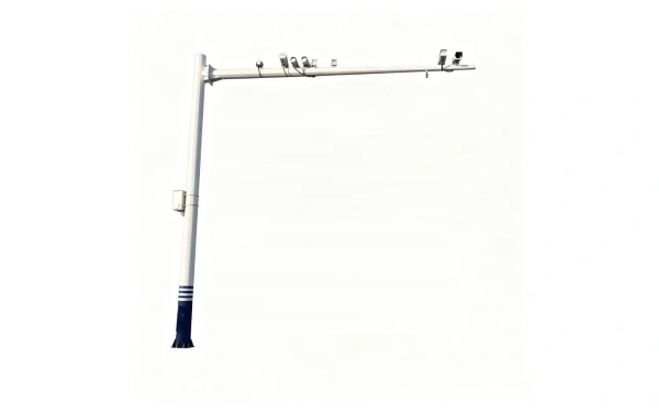 Security camera pole manufacturing and quality control process