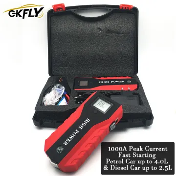 Portable Car Battery Jump Starter 12V Multifunction Starting Device Car Booster Jump Starter For Car Battery Buster