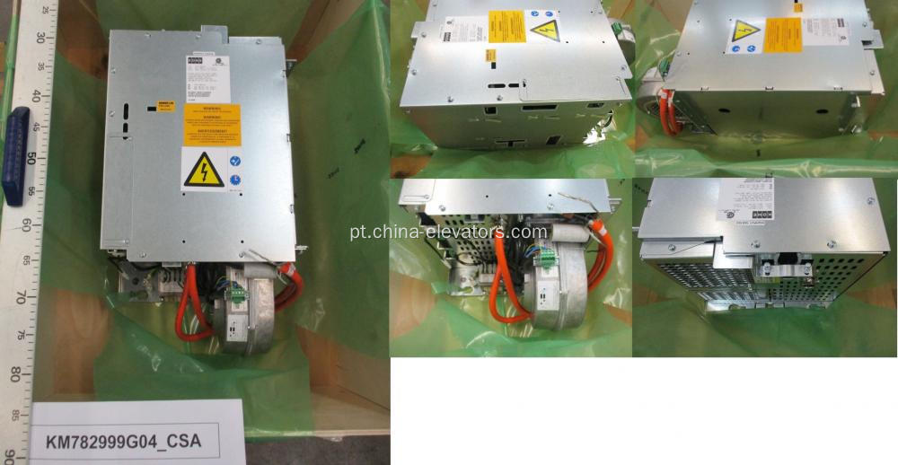 KM782999G04 V3F25 Drive 100A para elevadores KONE