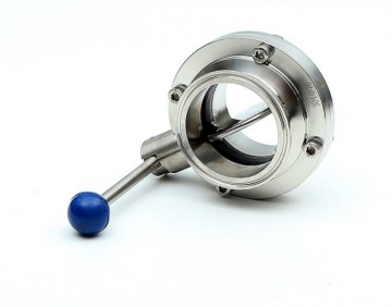 sanitary stainless steel Low Temperature Butterfly Valves