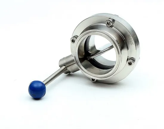 sanitary stainless steel Low Temperature Butterfly Valves
