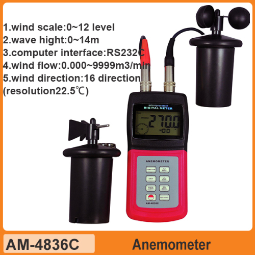 3 Cup Wind Cup Anemometer for Sale for Sale (AM4836C)