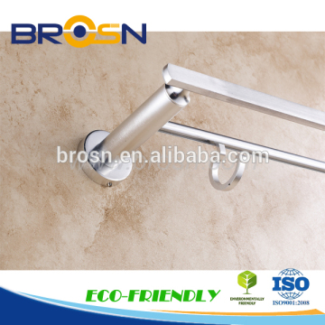 China Cheap Price Bathroom / flexible/Double Bar Towel shelf #17002