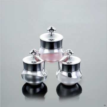 Gold Cosmetic Acrylic Plastic Jars for Body Butter and Nail Gel - 15g