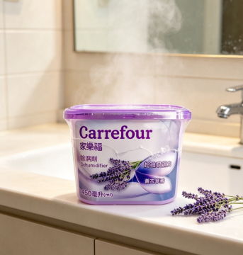 Comebest Profumo Naturale Cloruro di Calcio Deumidificatore Collettore di Vapore Acqueo Assorbitore di Umidità Solido Profumato Non Tossico Sostenibile
