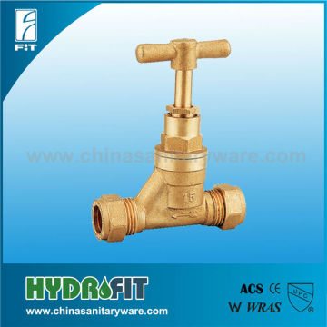 brass stop valve