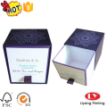 Customized candle perfume gift drawer packaging box