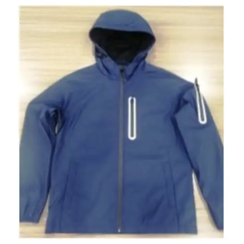 Lapel Trim Coat Men's Hooded Casual Jacket Manufactory