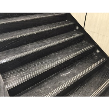 Samistone Black and White Plab για το έργο Marble Stair Hotel