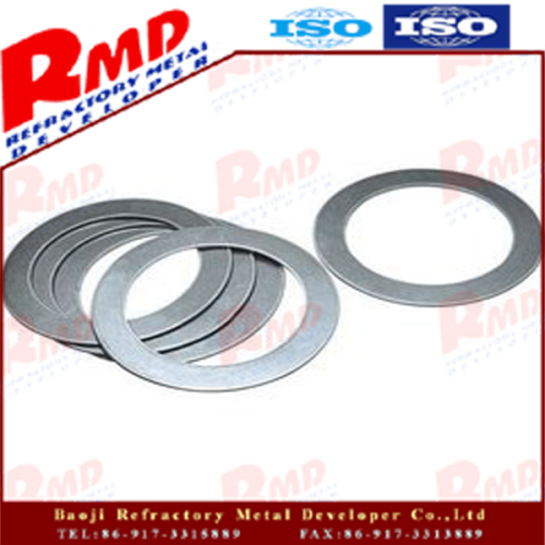 flat round lock tungsten washer