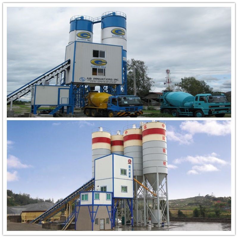 Material Mixing Machinery Portable Ready Mixed Concrete Batching Plant Price