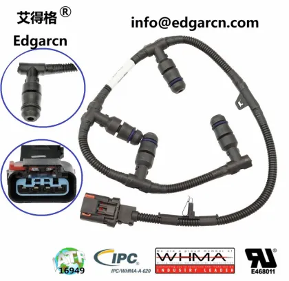 Electronics wiring harness custom cable assembly