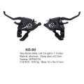 Front/Rear Bicycle Derailleur Set Alloy Thumb Shifter