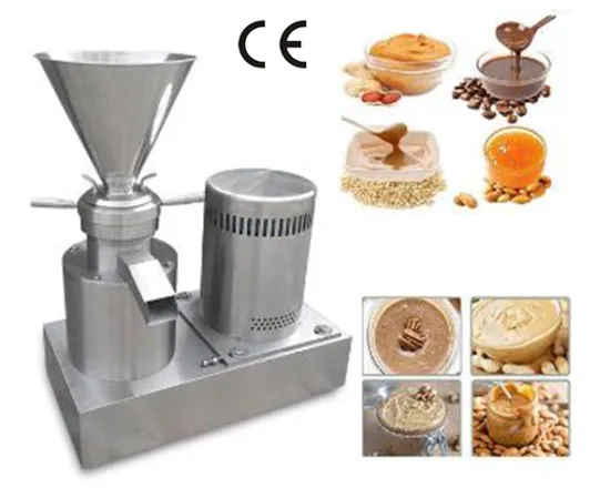 Peanut Butter Making Machine / Food Sesame Cocoa Beans Grinding Mill
