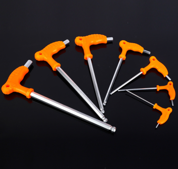 Wholesale Factory Direct T Handle Hex Allen Key Wrench in Carbon Steel