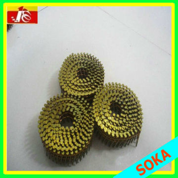 good quality ring shank coil nails for pallet