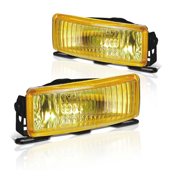Universal Waterproof Factory Spot Lamp Assembly with Yellow Cover for All Cars