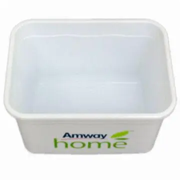 Amway Home Laundry Box with Labels, Measures 25.8x19.5x17.5cm, 4.5kg Capacity