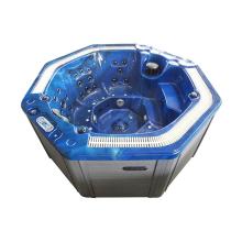 Massage Spa 7 Person Big Acrylic Octagonal Hot Tub Manufactory