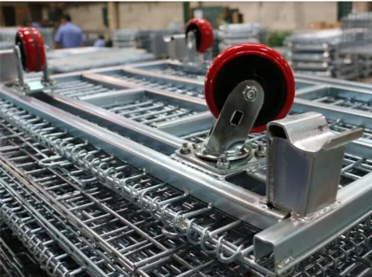 Stackable Steel Pallet Cage Storage Turnover Box