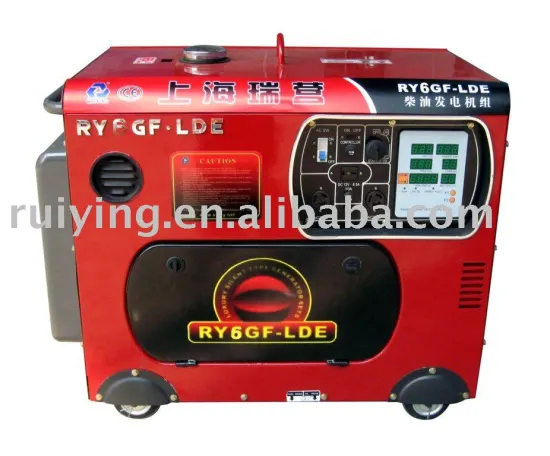6KVA Diesel Generator Set with Electric Startup