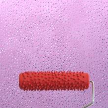 Embossing roller for wall art