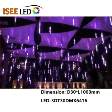 DMX512 3D LED-buis voor clubverlichting