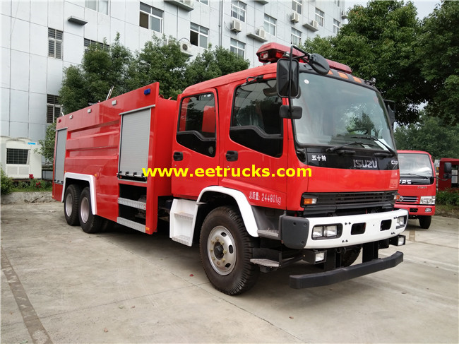 15 CBM 10 Wheeler Combined Fire Trucks